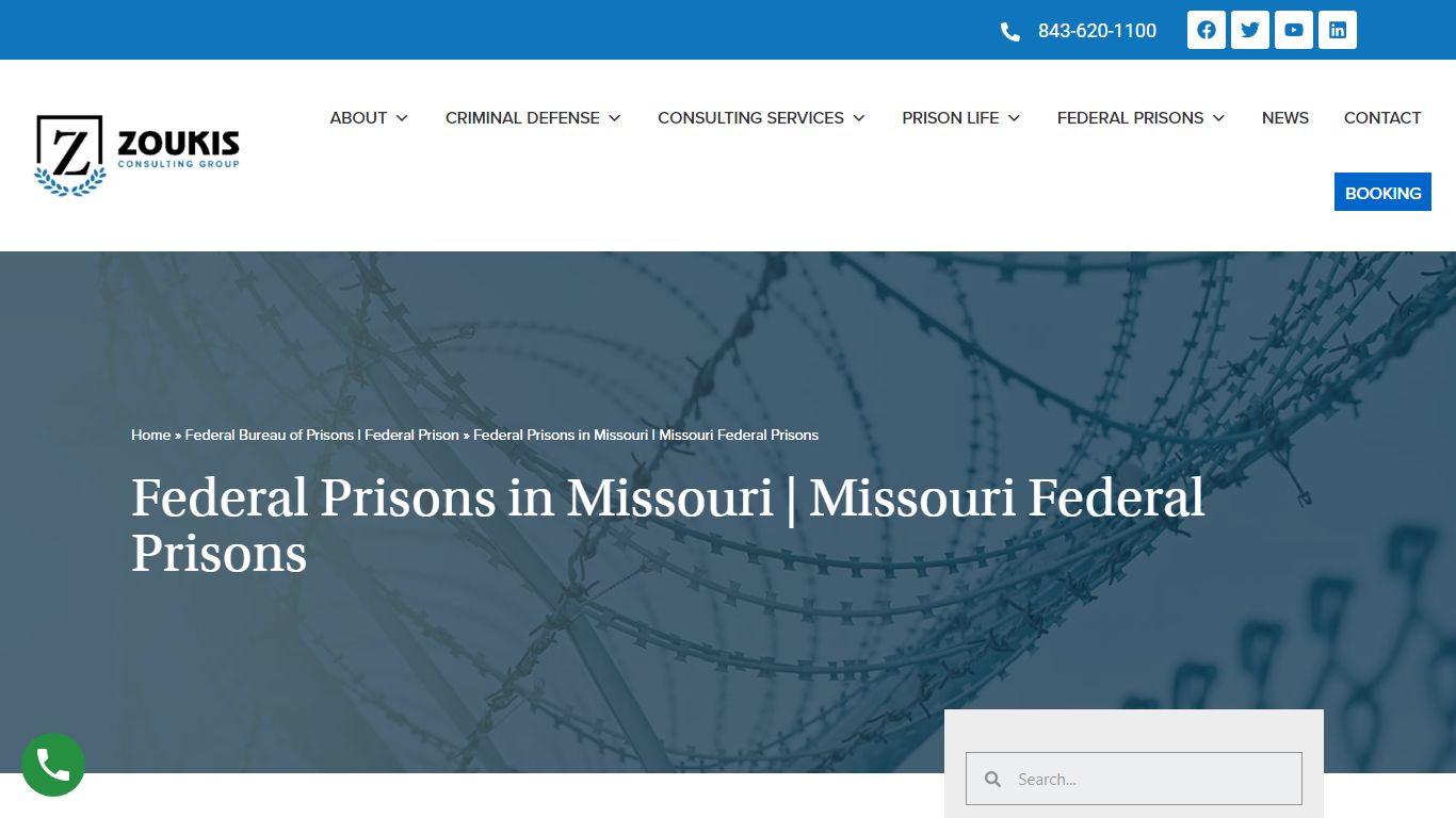 Federal Prisons in Missouri | Missouri Federal Prisons